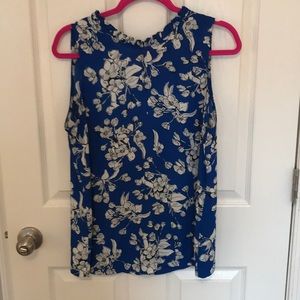 Floral Blouse Tank Top